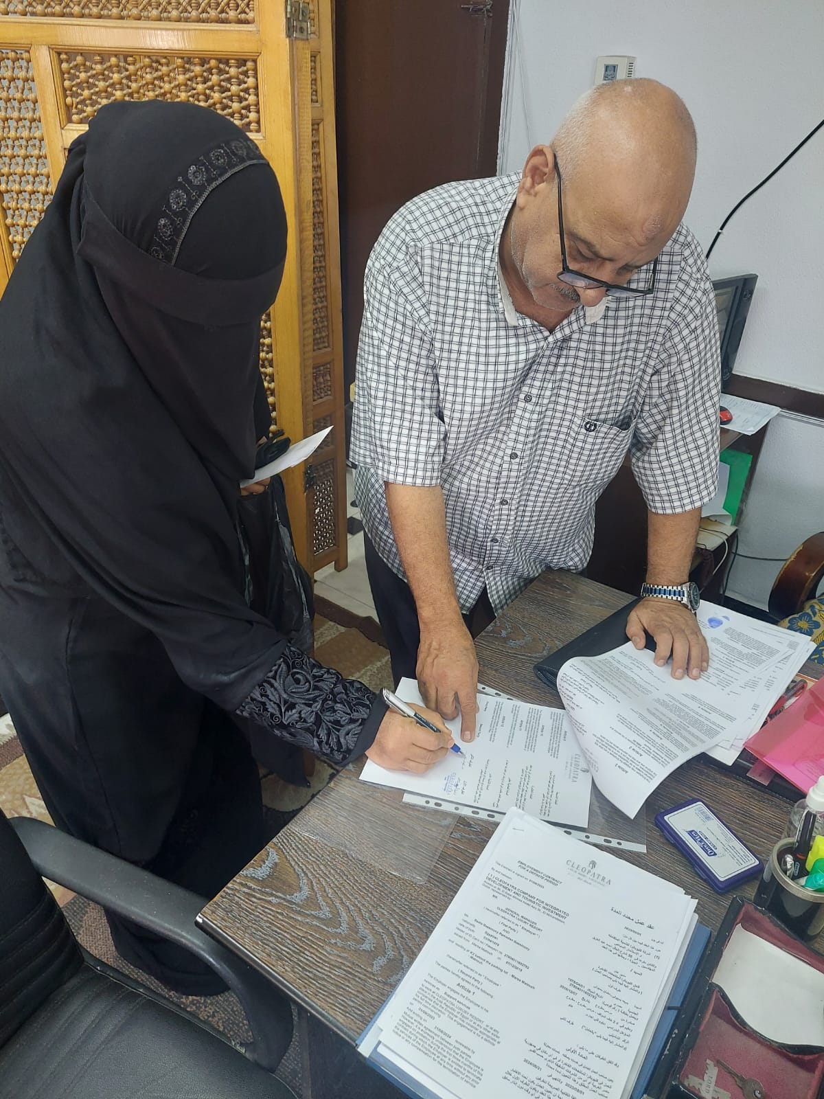 عقود عمل لشباب ذوى همم بمطروح