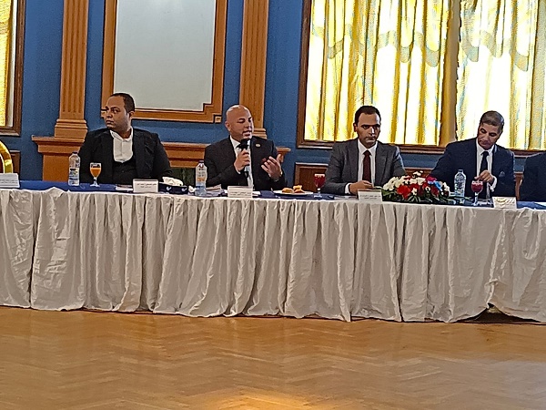 هيثم حسين رئيس مجلس إدارة مجمع عمال مصر