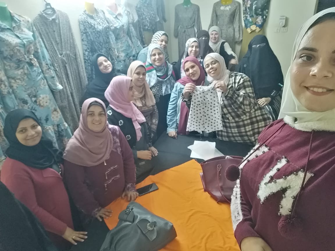  انتهاء دورة تدريبية على مهنة التفصيل والخياطة بالغربية