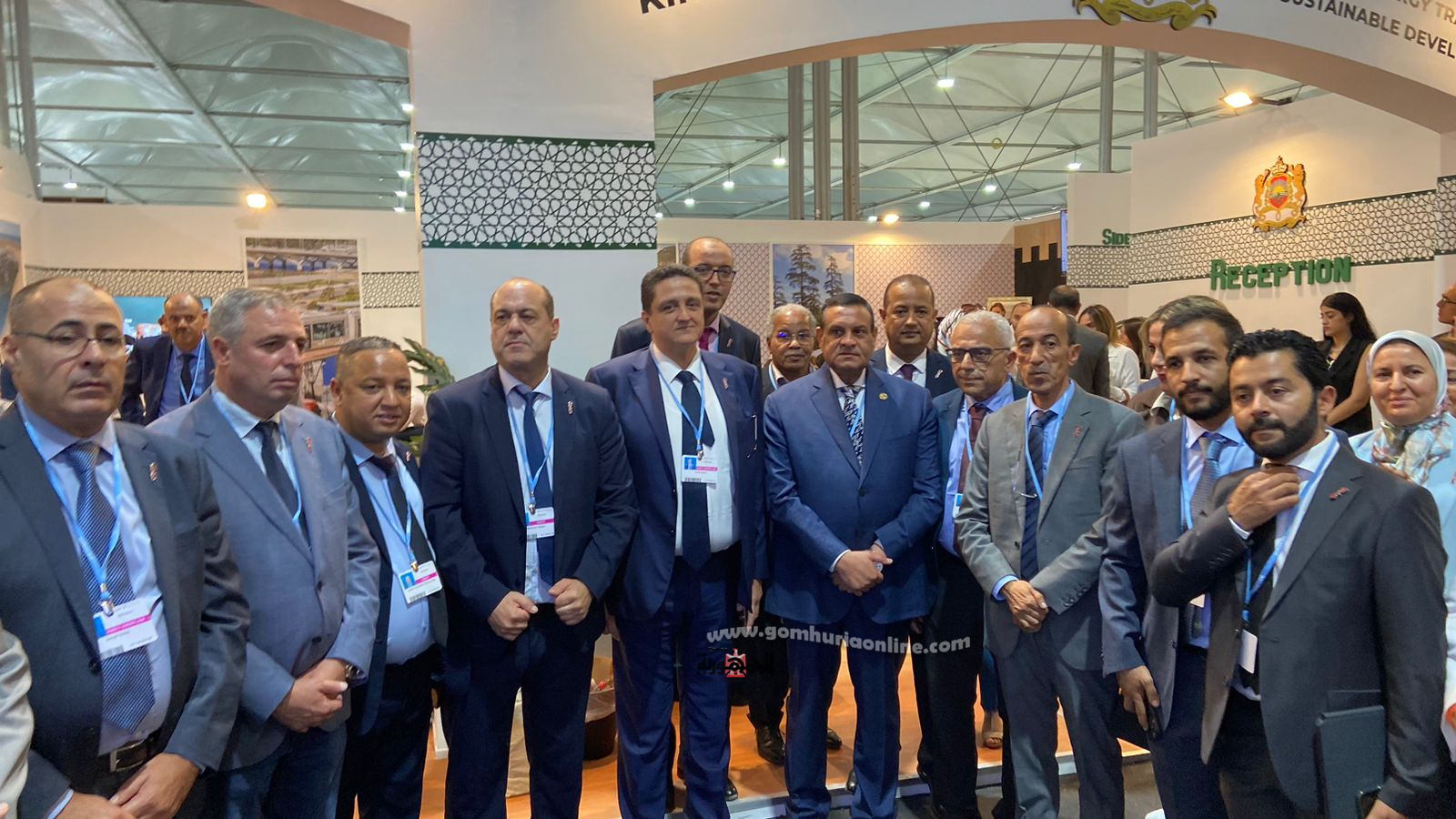 اللواء هشام أمنة يزور جناح المغرب في قمة المناخ بشرم الشيخ