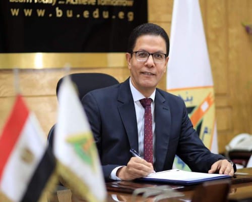 الدكتور ناصر الجيزاوي رئيس جامعة بنها