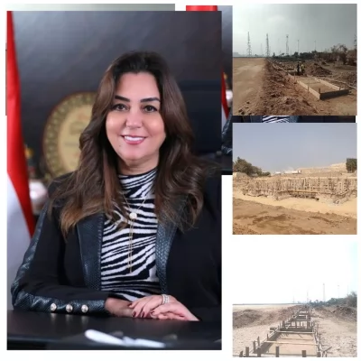 وزيرة التنمية المحلية : إخلاء مقابر السيارات بالقاهرة وإنشاء حضّانة للمضبوطات بالقليوبية