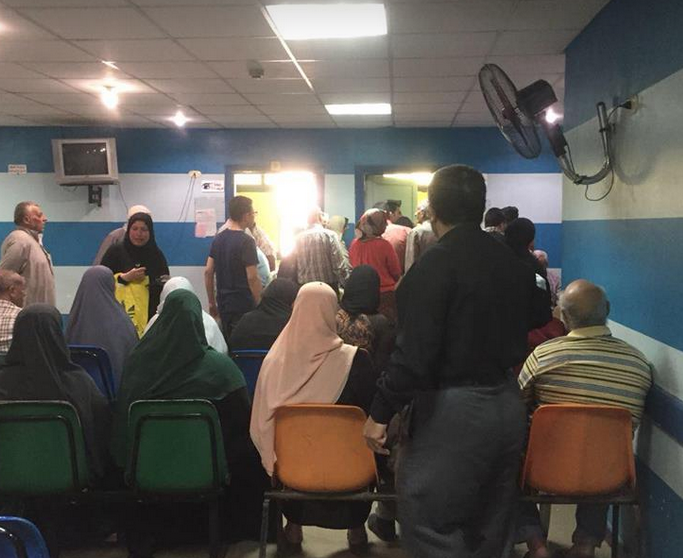 رحلة الم وعذاب في عيادة التأمين الصحي بطنطا.. صور