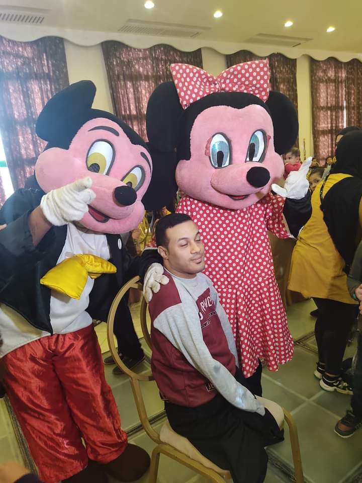 كتيبة الخير تحتفل باليوم العالمى لذوى الهمم   فى العبور.. بالصور