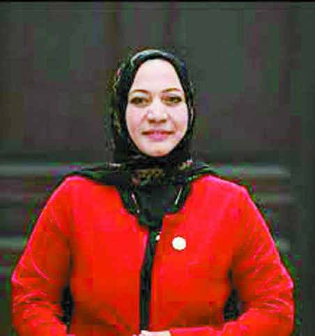 النائبة صفاء جابر عيادة