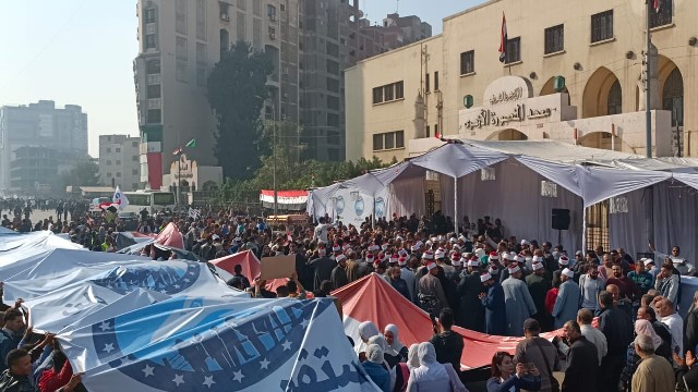 في اليوم الأخير للانتخابات الرئاسية.. مسيرات حاشدة في المنصورة