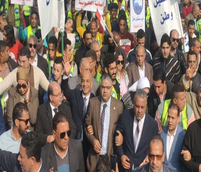 بمسيرات حاشدة..مستقبل وطن بالقليوبية يشارك فى الانتخابات الرئاسية