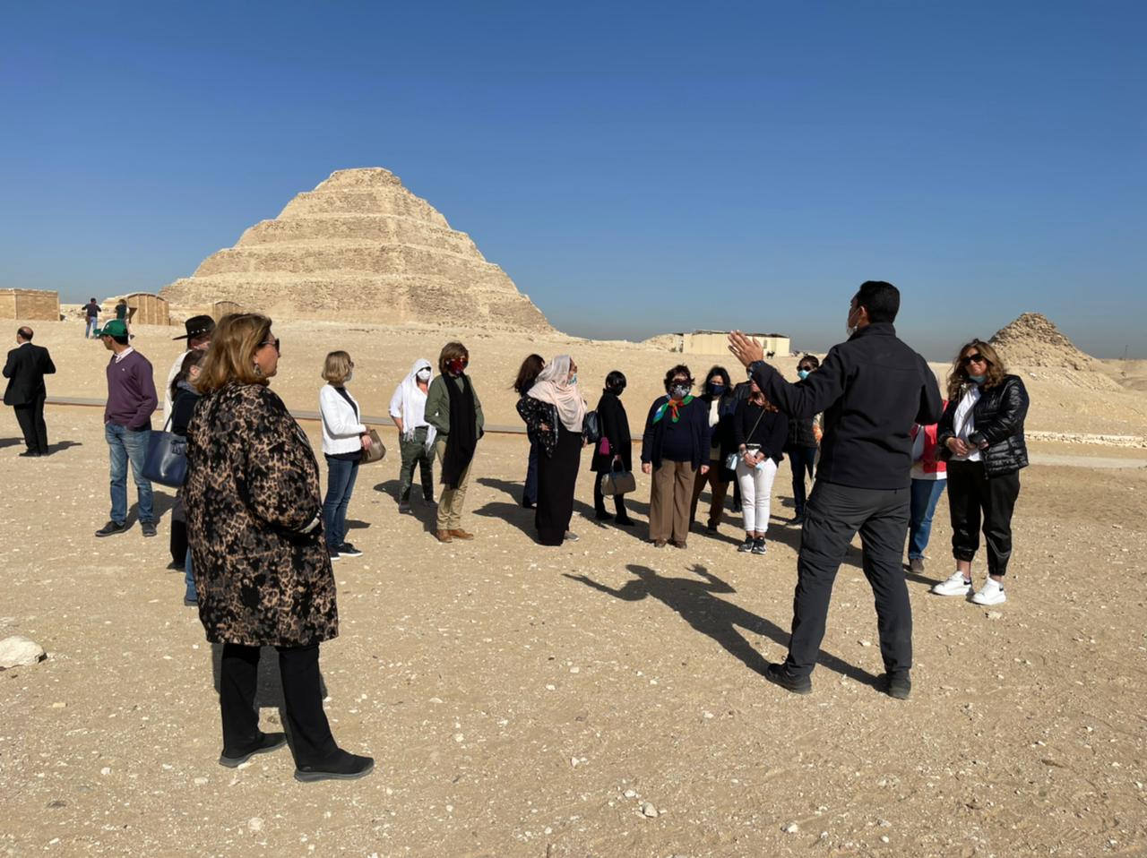 جانب من الزيارة