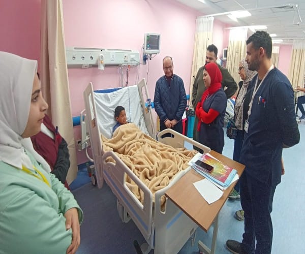 وكيل الصحة بالقليوبية يوجه بسرعة تجهيز 5 أسرة اضافية للعناية المركزة