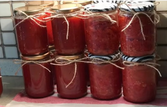 حفظ الصلصة بدون ثلاجة 