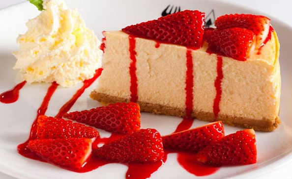 تشيز كيك مخبوزة 