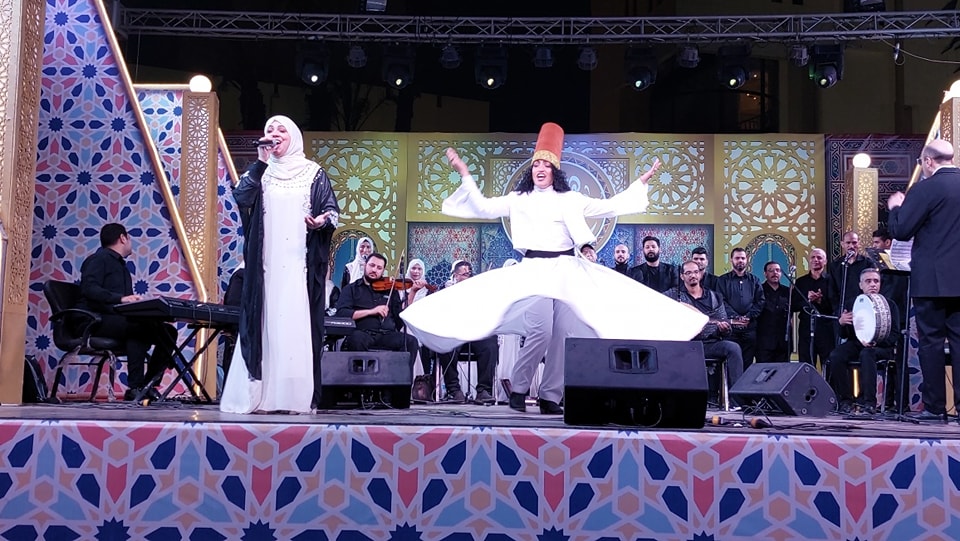المديح النبوى يضىء ساحة الهناجر فى الليلة الـ١٣ لبرنامج 