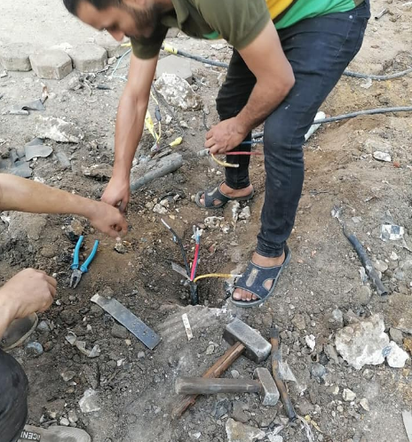 بالصور ..اللواء خالد شحاته رائيس حي مصر القديمة  اعادة الانضباط الى الشارع ومرعاة موعيد الغلق