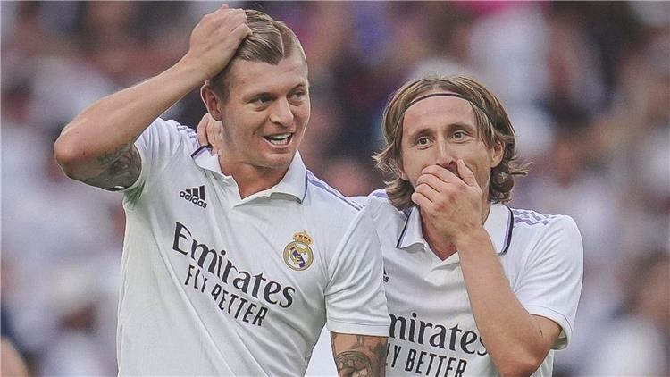 مودريتش وكروس ثنائي وسط ريال مدريد