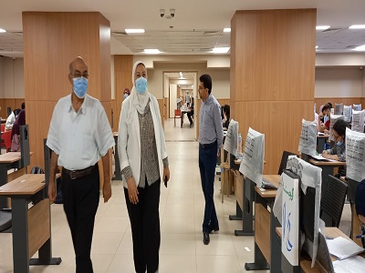 للأسبوع الثاني...ألسن عين شمس تواصل امتحانات نهاية العام وسط إجراءات وقائية مشددة
