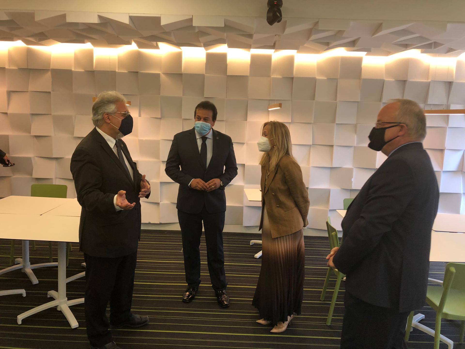 وزير التعليم العالي يزور جامعة كاتوليكا البرتغالية