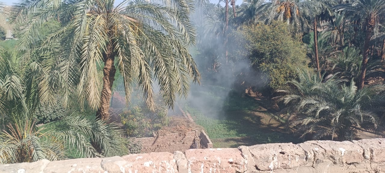 مكامير الفحم تخنق أهالى جراجوس بقنا 