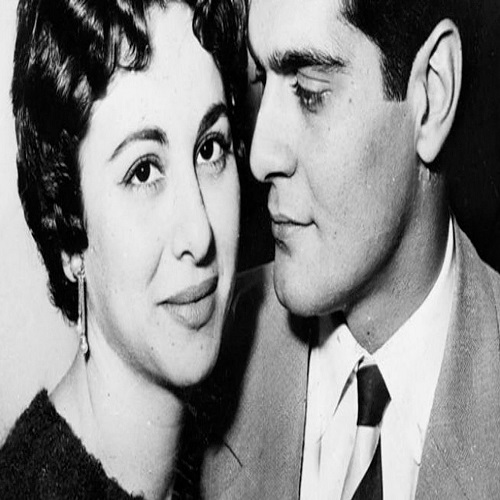 عمر الشريف وفاتن حمامة 