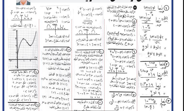 حل 37 مسألة في التفاضل والتكامل