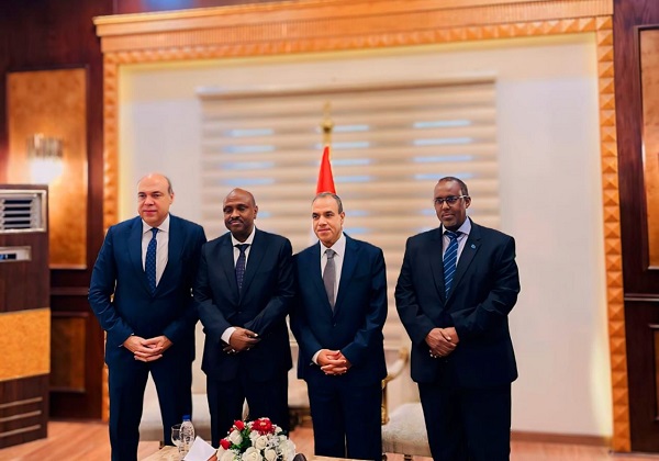 سفير الصومال وبدر عبدالعاطي 