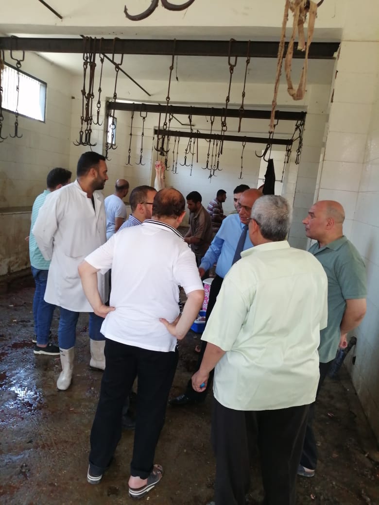 مجازر الزراعة تذبح ٣٨٢٤ اضحية في ثانى ايام العيد 