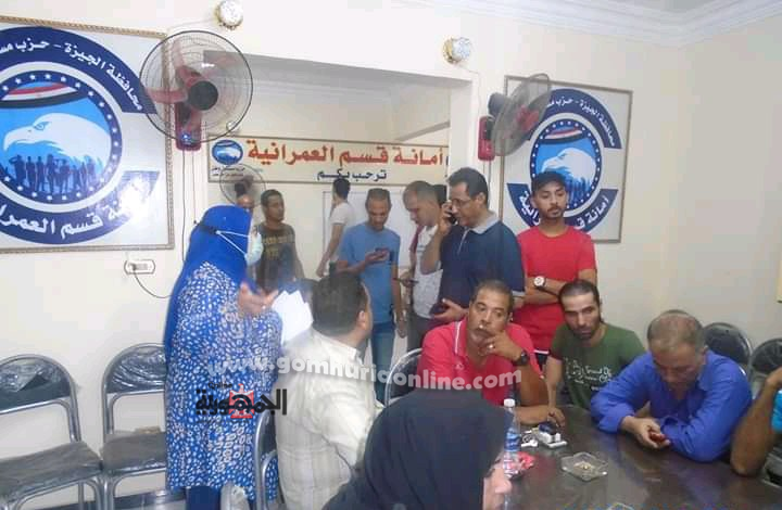 مستقبل وطن بالعمرانية يحشد المواطنين للمشاركة فى الشيوخ