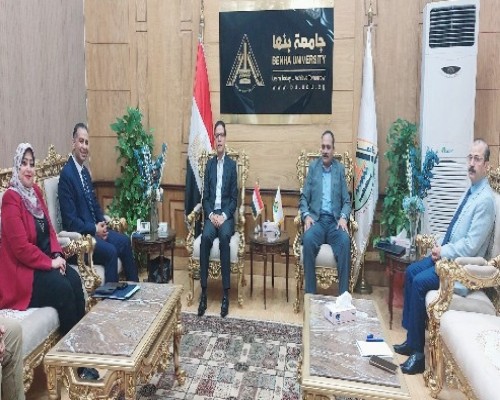 جامعة بنها   الدكتور ناصر الجيزاوي   