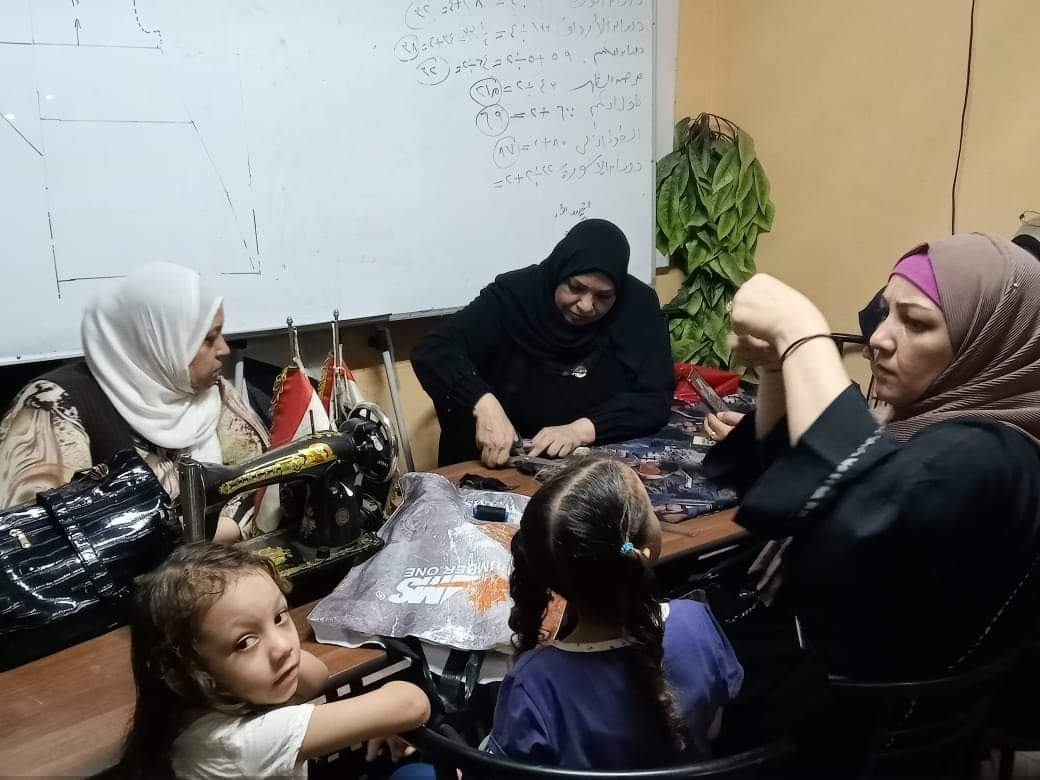 استمرار كورسات الخياطة بروض الفرج