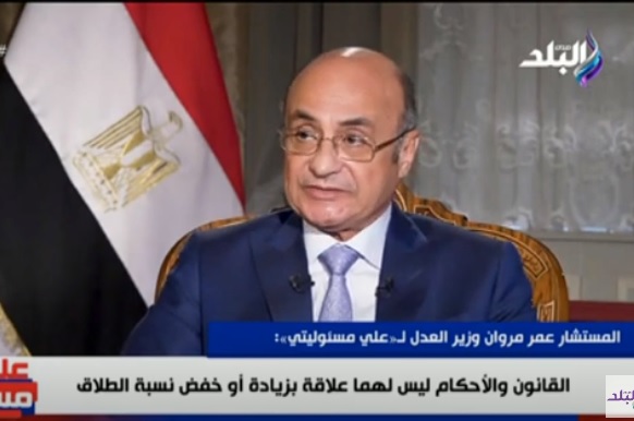 المستشار عمر مروان وزير العدل