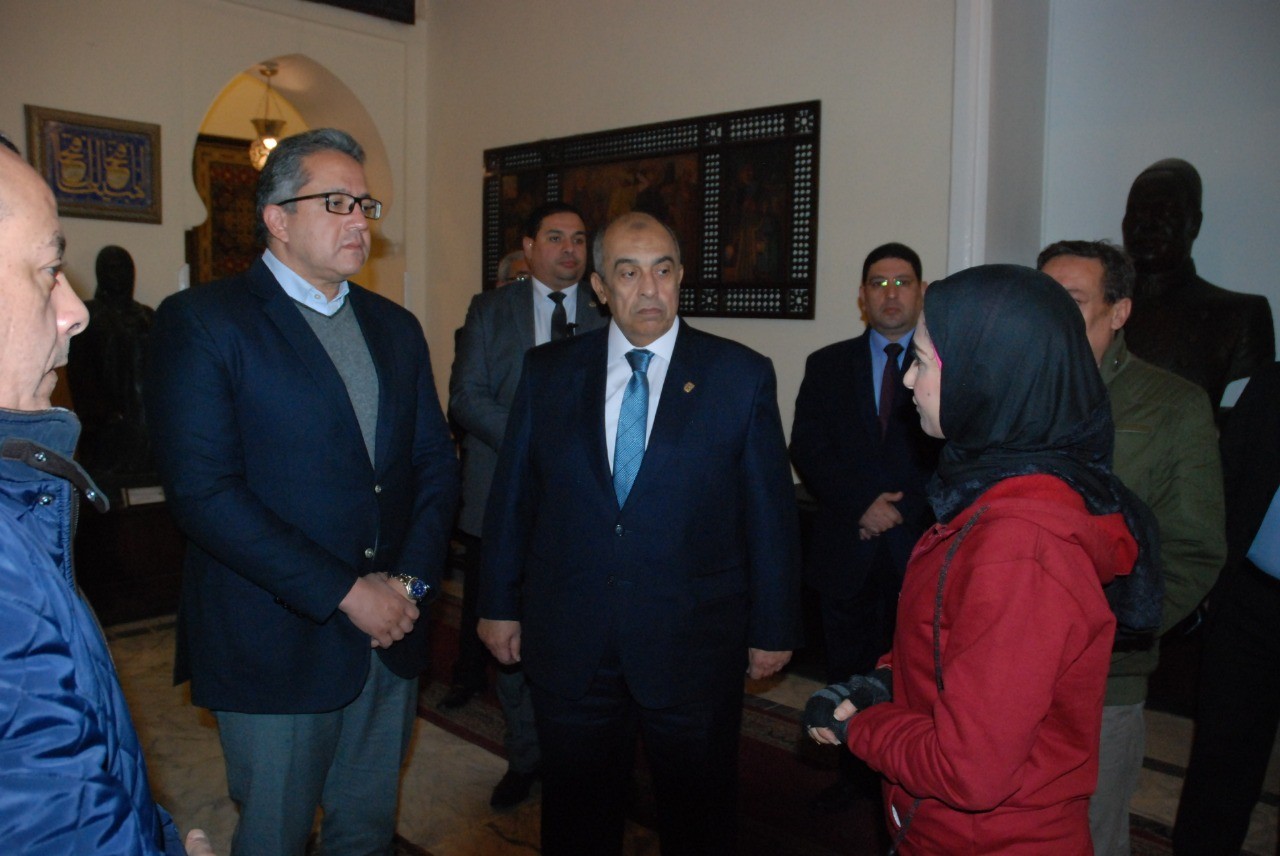 وزيرا الزراعة والآثار يتفقدان المتحف الزراعي بالدقي