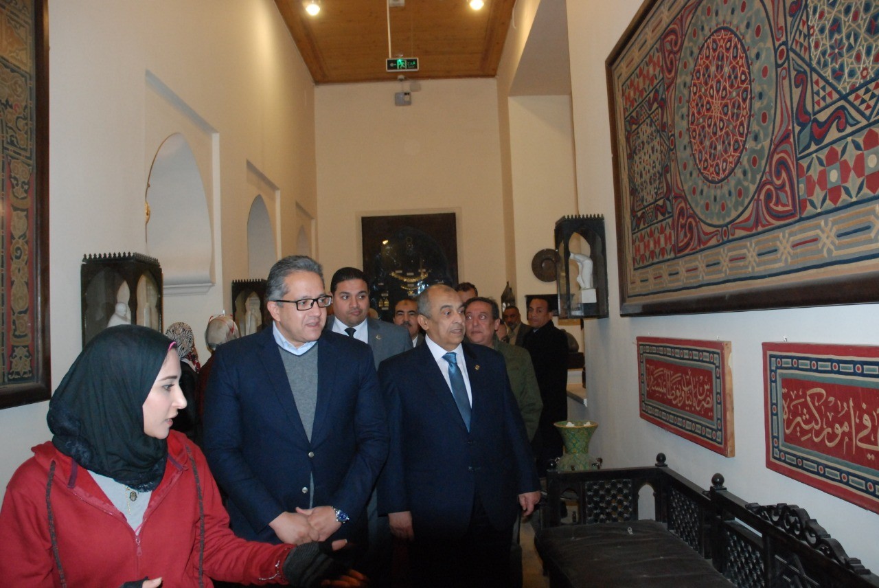 وزيرا الزراعة والآثار يتفقدان المتحف الزراعي بالدقي