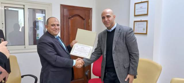 القوى العاملة تتابع خطط الطوارئ وإجراءات الوقاية  من كورونا بإحدى شركات الأدوية ببورسعيد