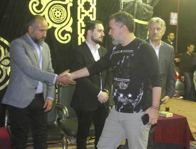 نجوم الفن فى عزاء المخرج شوقى الماجرى ...صور
