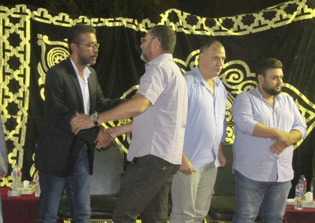 نجوم الفن فى عزاء المخرج شوقى الماجرى ...صور