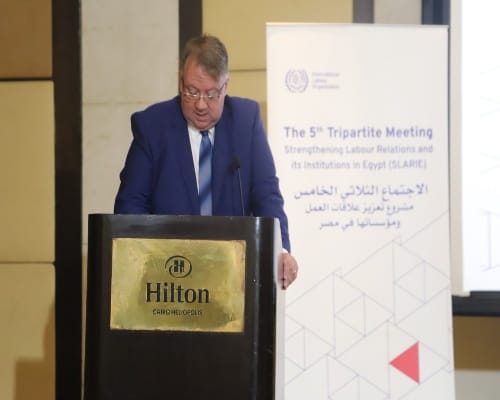  وزير القوى العاملة:تفعيل لجنة الشكاوي واطلاق دليل لتأسيس النقابات