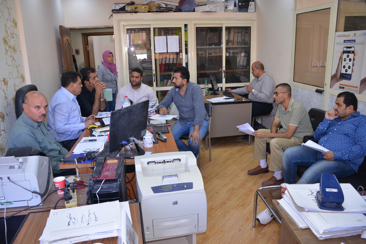 محافظ مطروح يتابع نتائج زيارة الادارة المركزية لحياة كريمة بمطروح