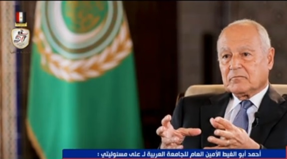 أحمد أبو الغيط الأمين العام لجامعة الدول العربية