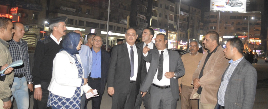 محافظ الغربية يتفقد أعمال التطوير والرصف بشوارع المحلة الكبري