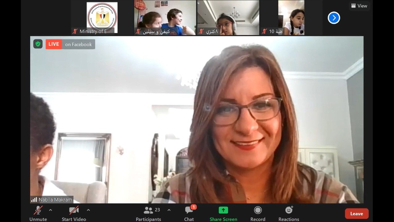 السفيرة نبيلة مكرم عبد الشهيد- وزيرة الدولة للهجرة وشئون المصريين بالخارج