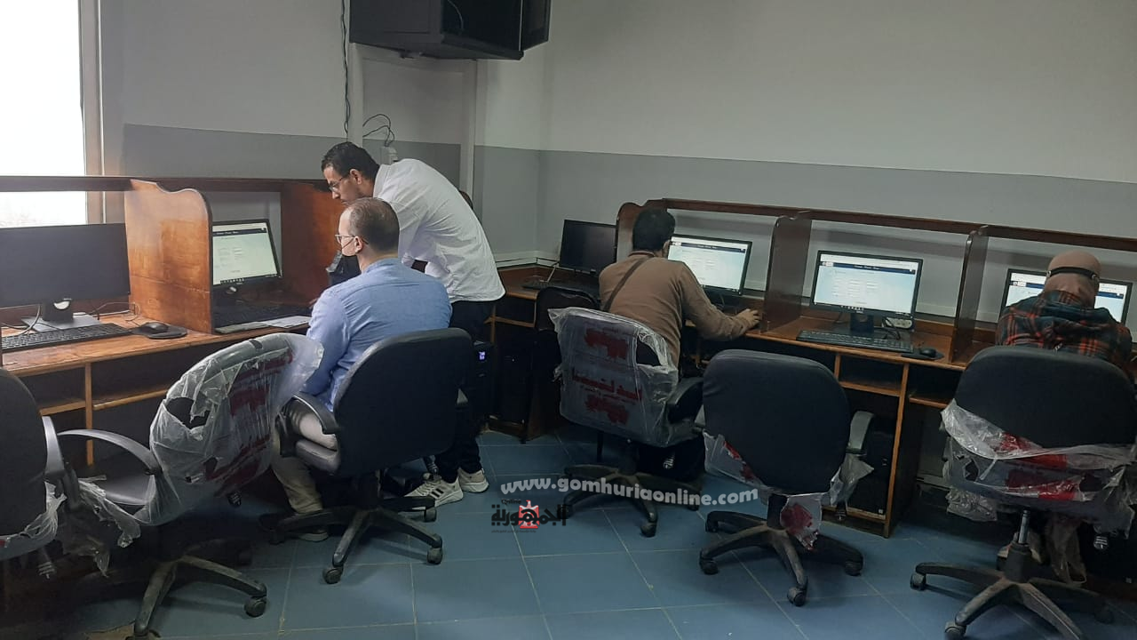 وكيل صحة بالمنوفية يفتتح مركز تدريب تكنولوجيا المعلومات لأداء إختبارات مهارات الحاسب الآلي لأطباء الزمالة المصرية