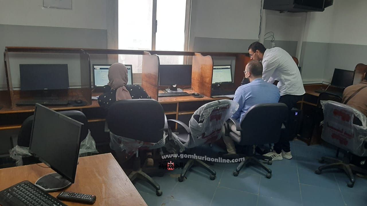 وكيل صحة بالمنوفية يفتتح مركز تدريب تكنولوجيا المعلومات لأداء إختبارات مهارات الحاسب الآلي لأطباء الزمالة المصرية
