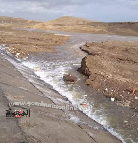 غلق طريق القصير قفط والطريق الساحلى القديم مرسى علم 