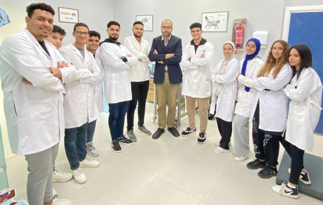 الطب البيطرى بجامعة بدر تنظم ورشة عمل للطلاب بمستشفى الحيوانات.. صور