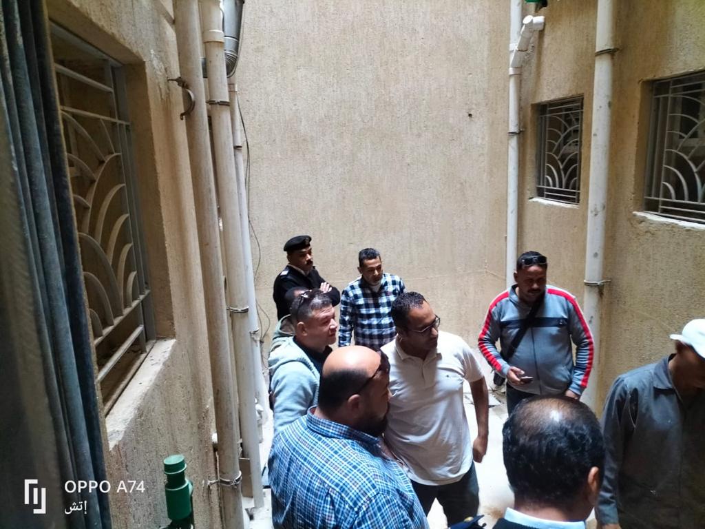 جهاز مدينة العبور يشن حملة إزالة بأحياء المدينة
