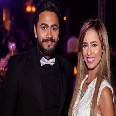 رنا سماحة وتامر حسني 