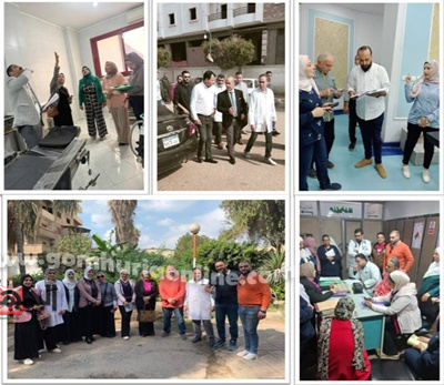 جولات وكيل وزارة الصحة بالمنوفية وإدارة العلاج الحر و إدارة الطوارئ