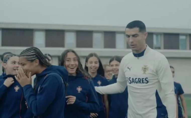 رونالدو مع منتخب فتبيات البرتغال