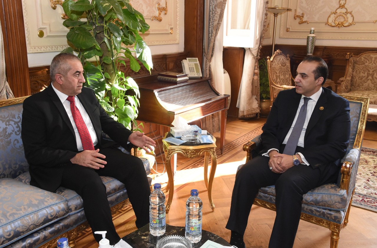 الأمين العام لمجلس النواب يستقبل أمين عام مجلس النواب العراقي
