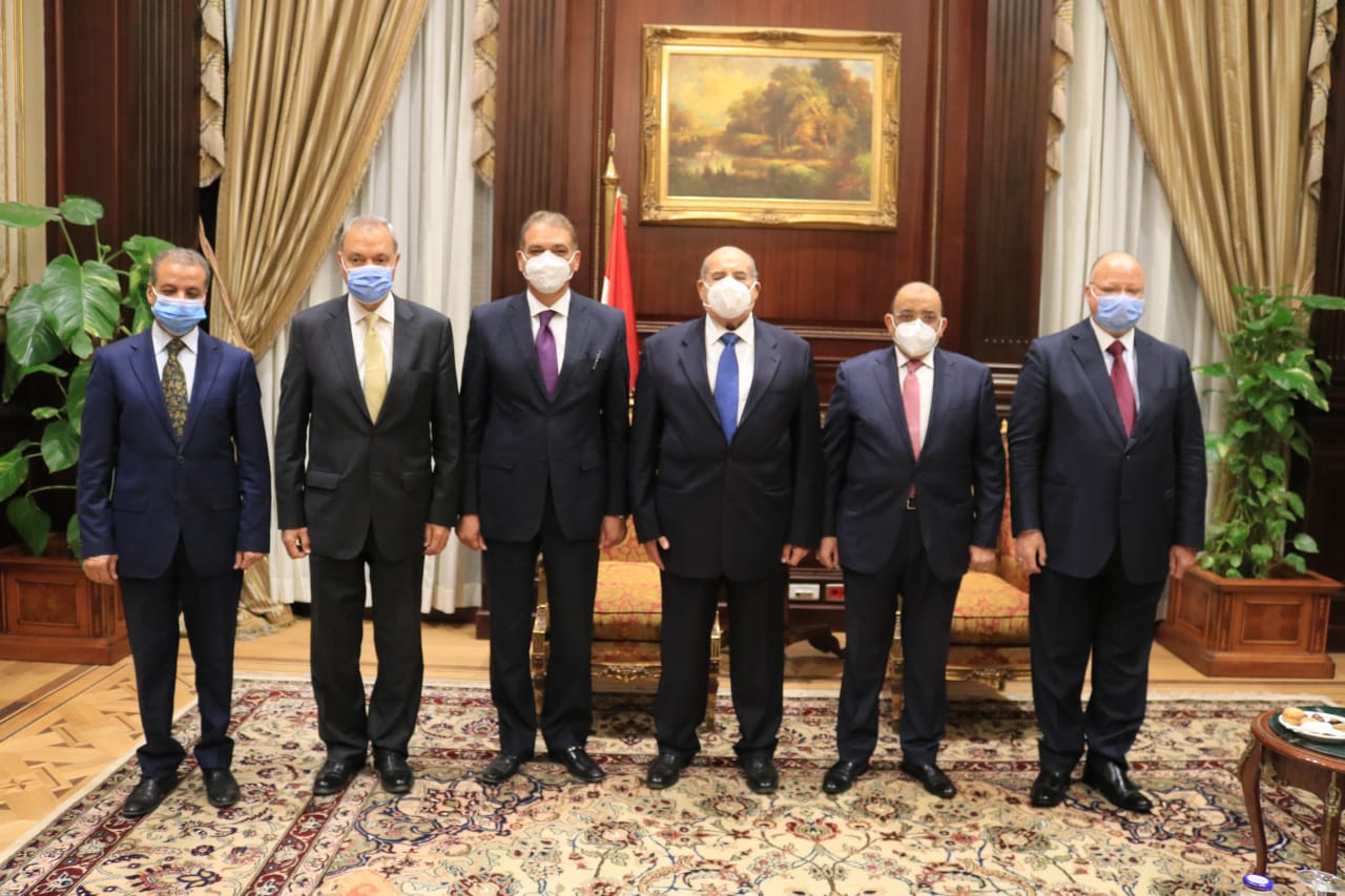 رئيس مجلس الشيوخ يستقبل اللواء محمود شعراوي