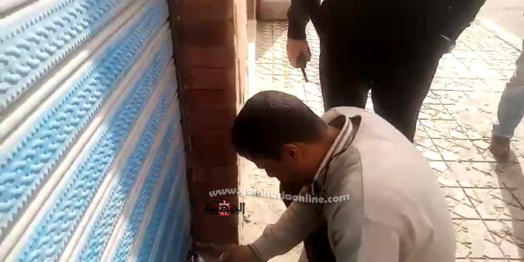 غلق وتشميع سايبرات تقدم الشيشة وتخالف مواعيد الغلق بعد الساعة 10 